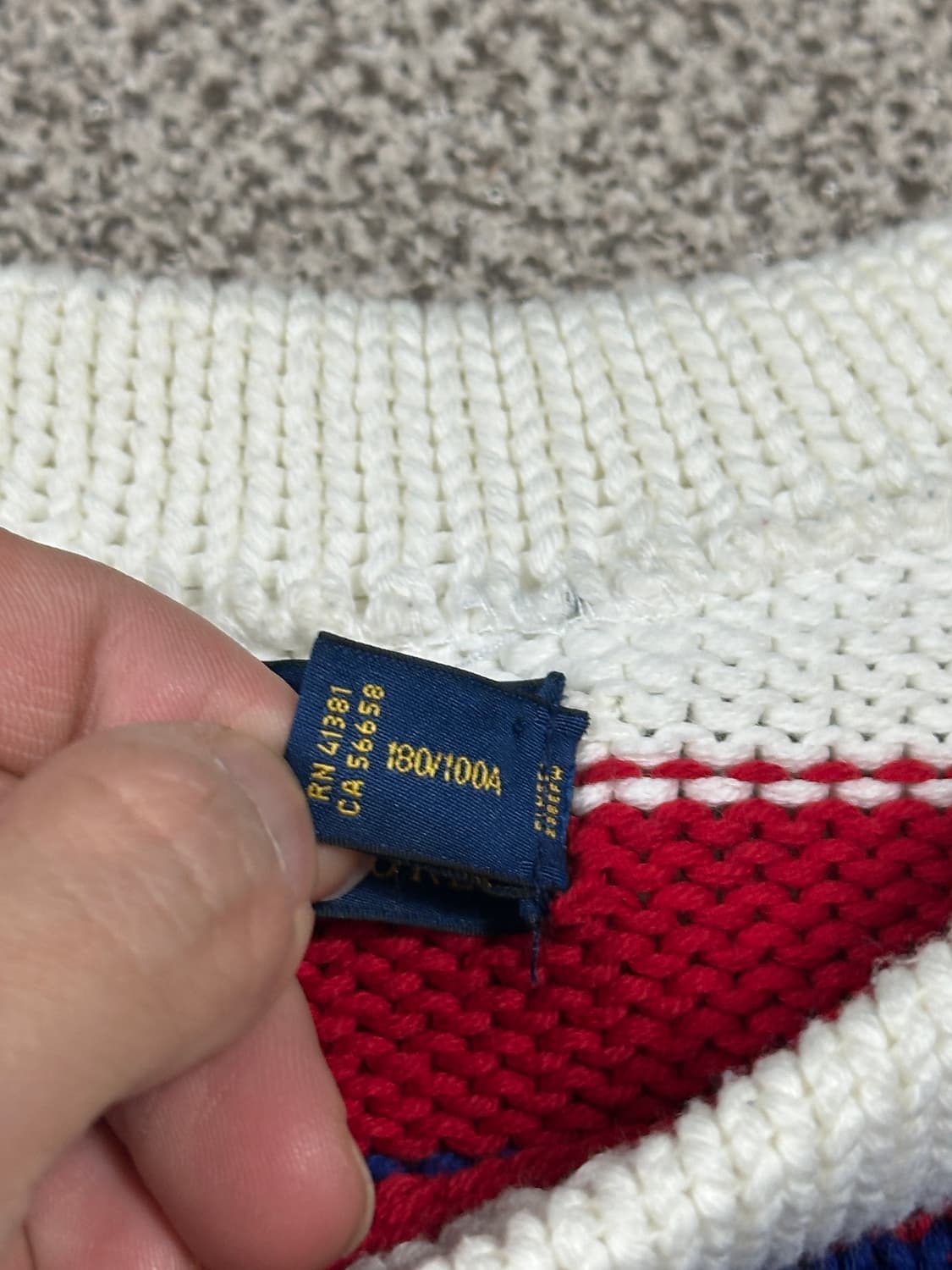 폴로랄프로렌 니트 스웨터 L사이즈 상품이미지6