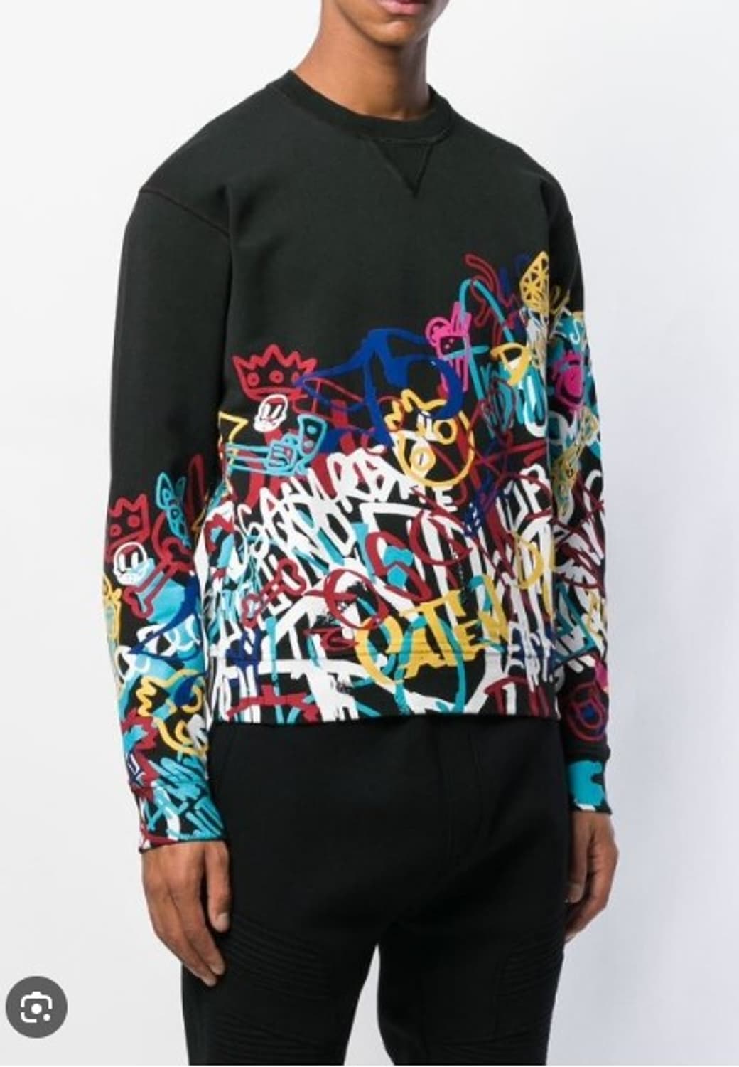 디스퀘어드2 그래피티 맨투맨 (made in italy) 상품이미지1