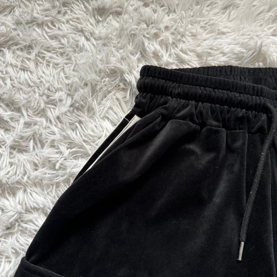 CHALK 일본빈티지 벨벳 와이드 카고팬츠 보세 와이드팬츠 free 28 상품이미지1