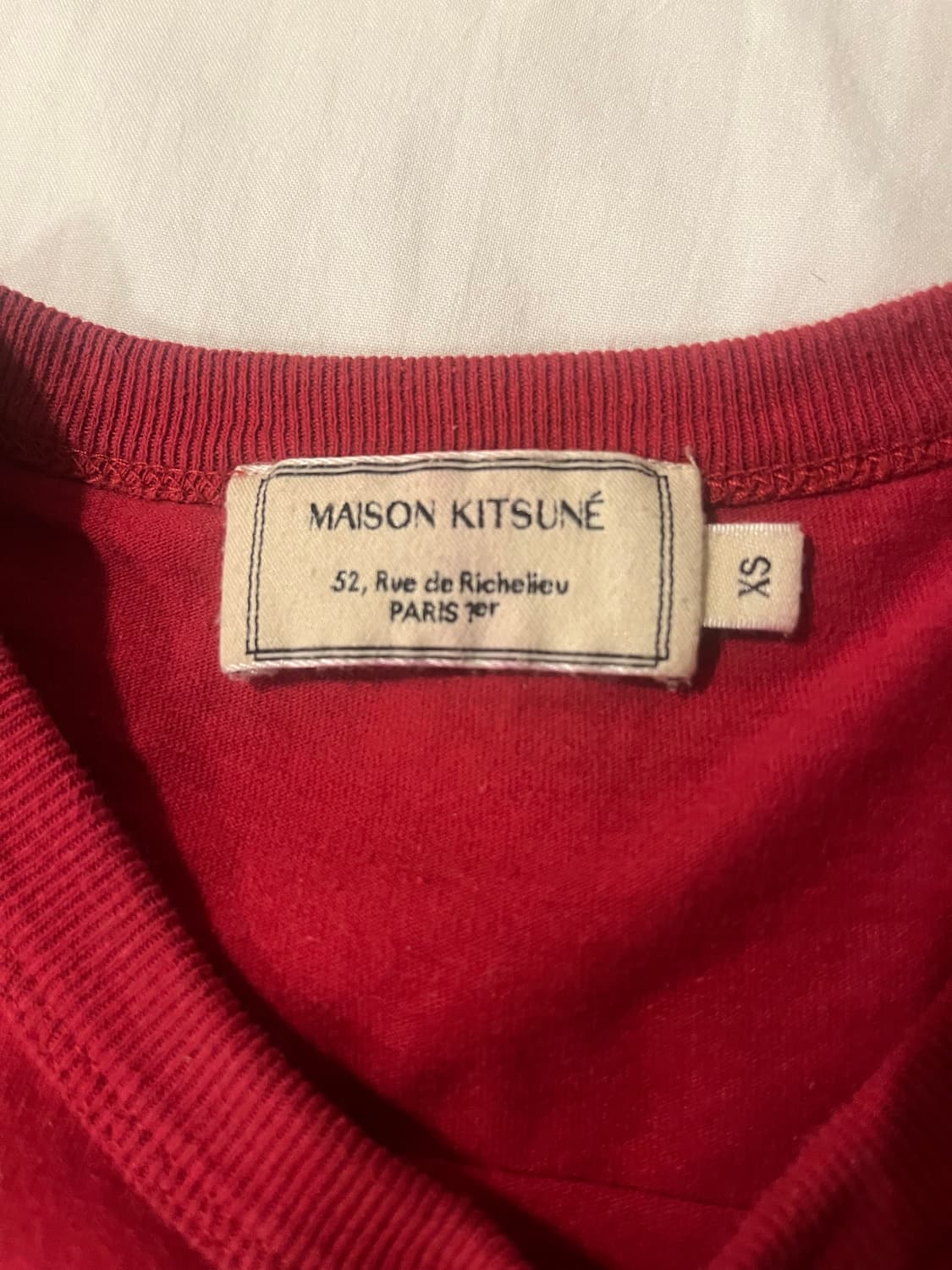 Maison kitsune메종키츠네 티셔츠 상품이미지3