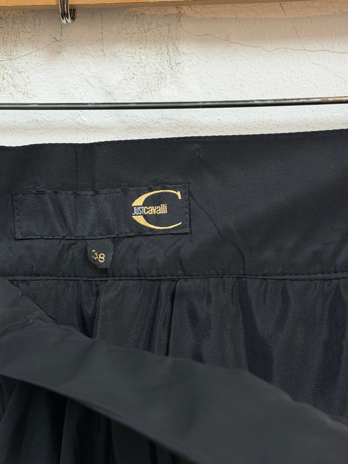 Just Cavalli 벌룬 미니 스커트 블랙 38 상품이미지4