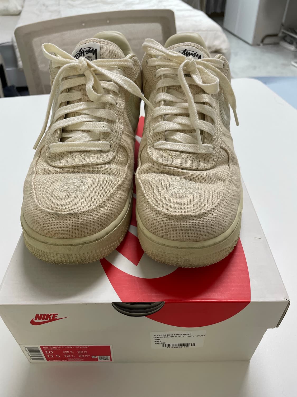 나이키 스투시 에어포스1 로우 파슬 280 상품이미지3