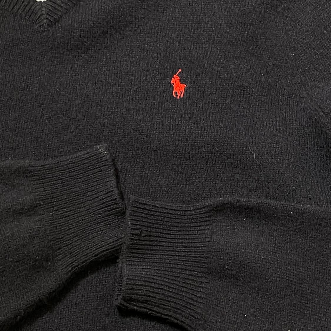 (L) POLO 폴로 랄프로렌 울 브이넥 니트 상품이미지6