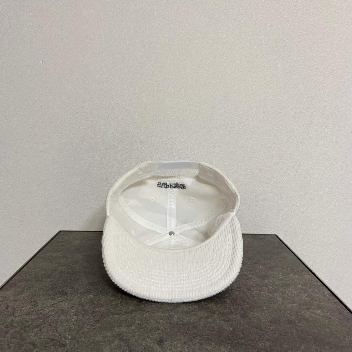 슈프림 코듀로이 윙패치 화이트 볼캡 모자 상품이미지5