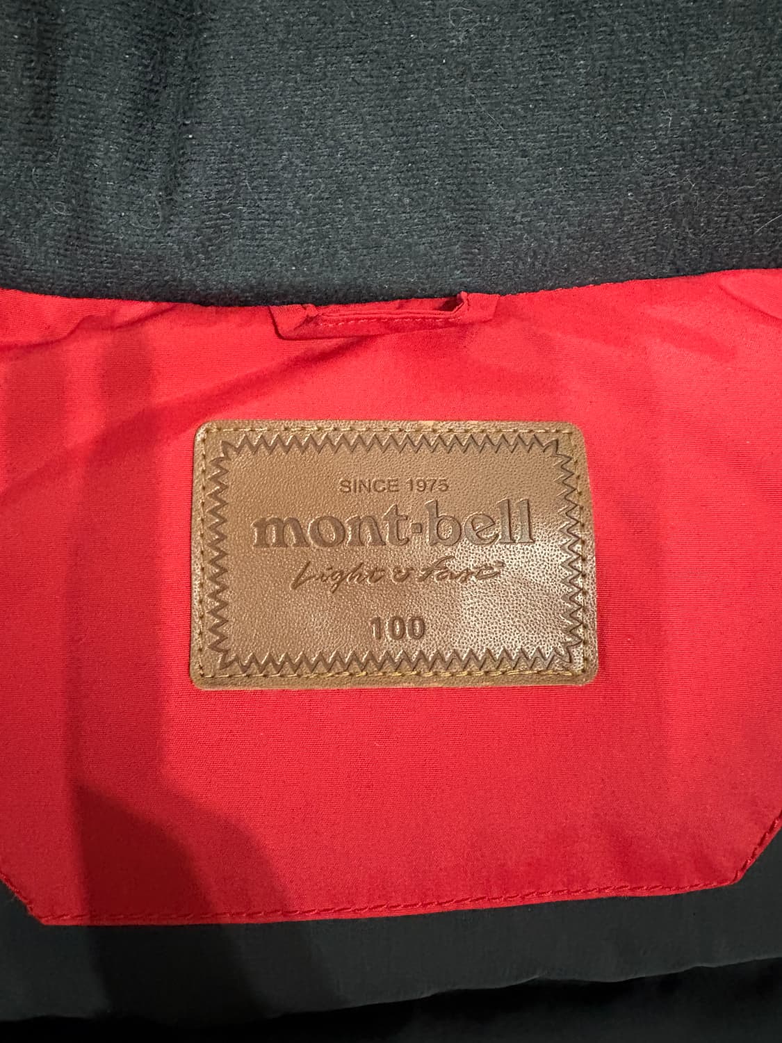 몽벨 자이언트 구스다운 패딩 사이즈 100 상품이미지6