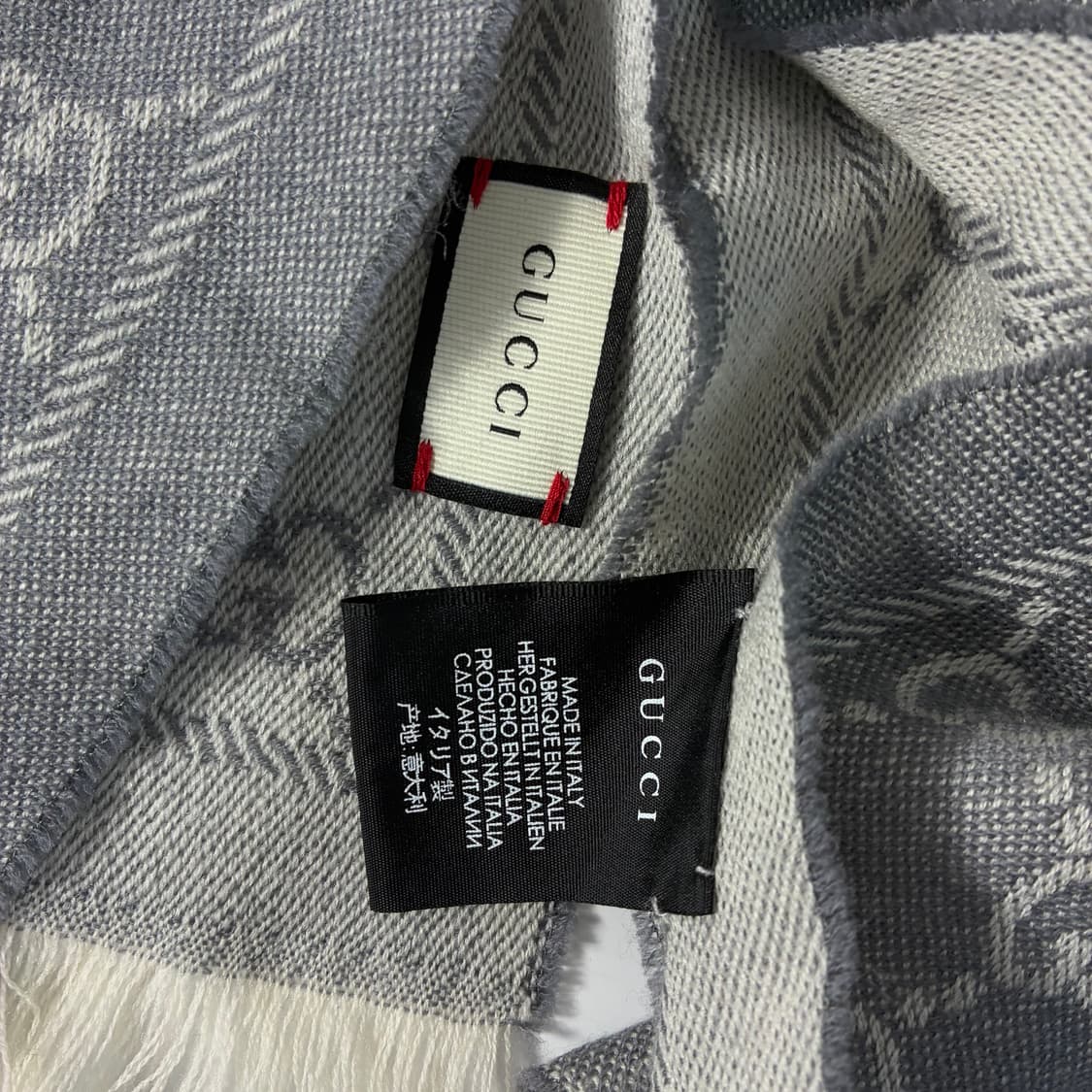 Gucci  구찌 GG 패턴 울실크 스카프 머플러 상품이미지3