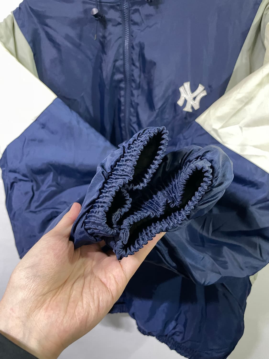 마제스틱 MLB 뉴욕양키즈 올드스쿨 아노락 야구점퍼 오리지날 상품이미지10