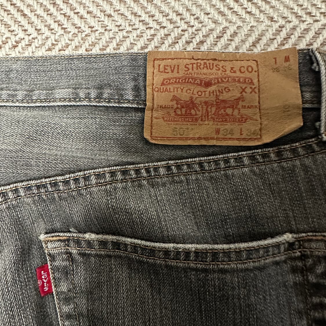 LEVI'S 501 00's mexico made pants 상품이미지3
