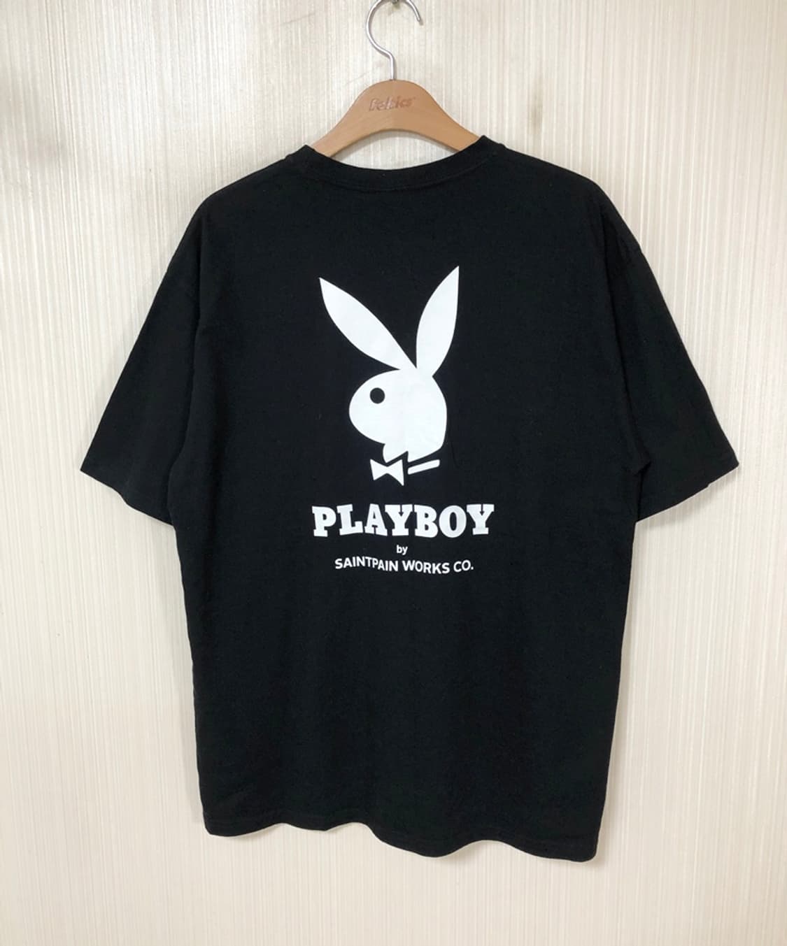세인트페인(Saintpain)X플레이보이(Playboy) 버니 티셔츠 L 상품이미지1