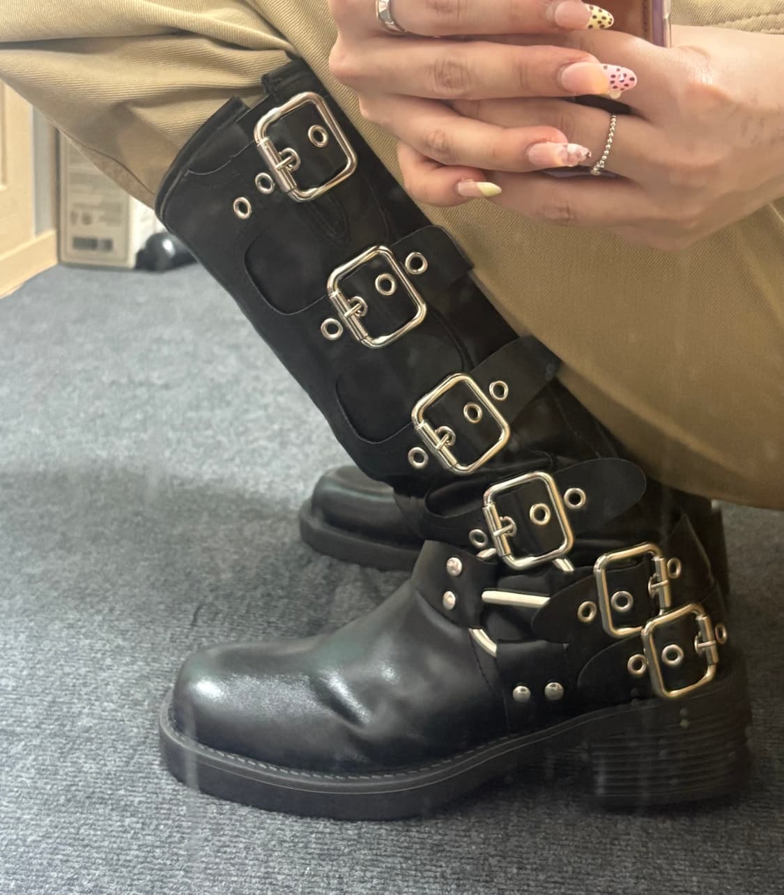 웨스턴 버클부츠(240) 상품이미지1