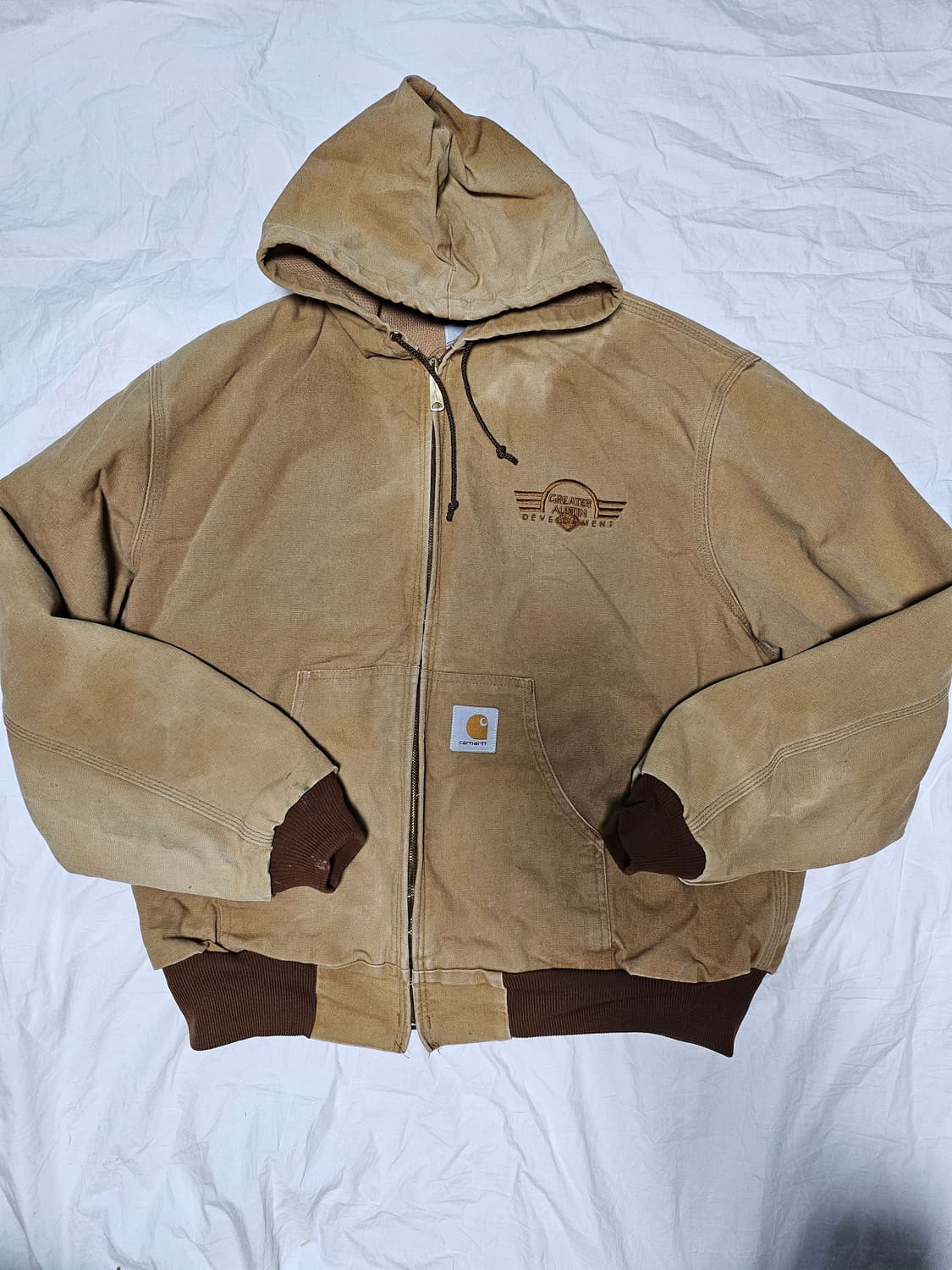 칼하트 j140 후드 자켓 된장색 L 상품이미지1