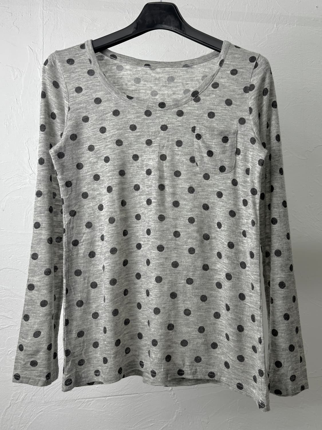 JPN 도트 롱 슬리브 상품이미지2