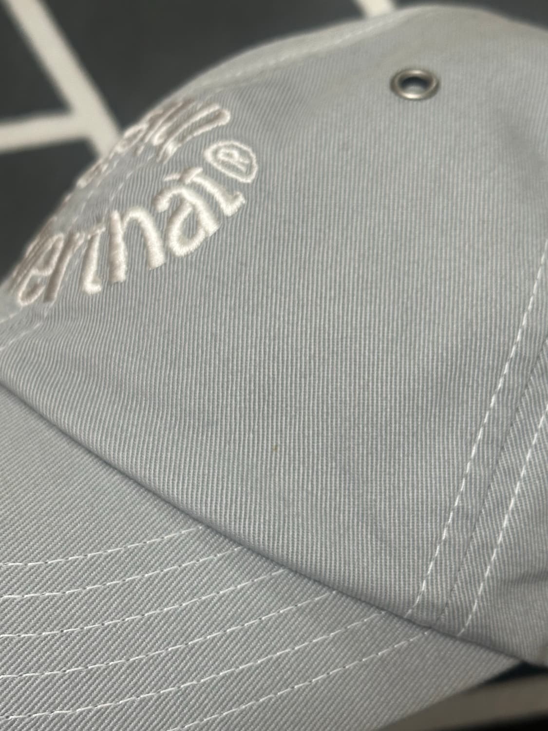 디스이즈네버댓 볼캡 모자 RING Cap Grey 상품이미지4