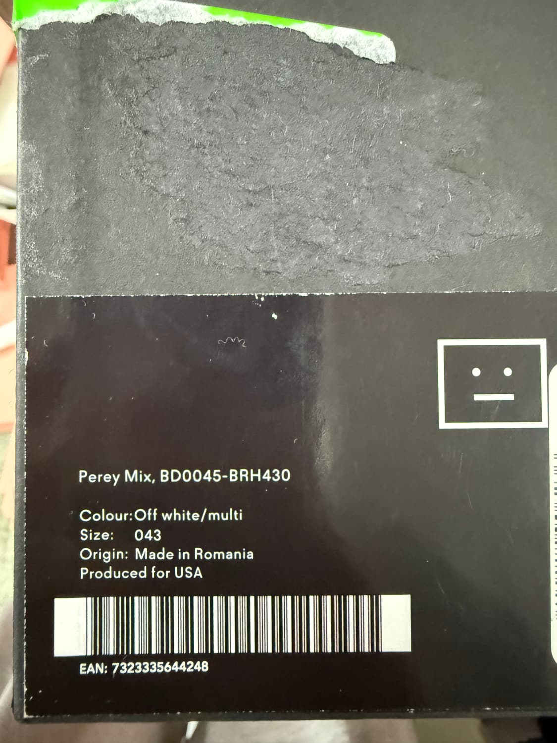 [43] 아크네 스튜디오 페리 누벅 벨크로 스니커즈 화이트 멀티 상품이미지2