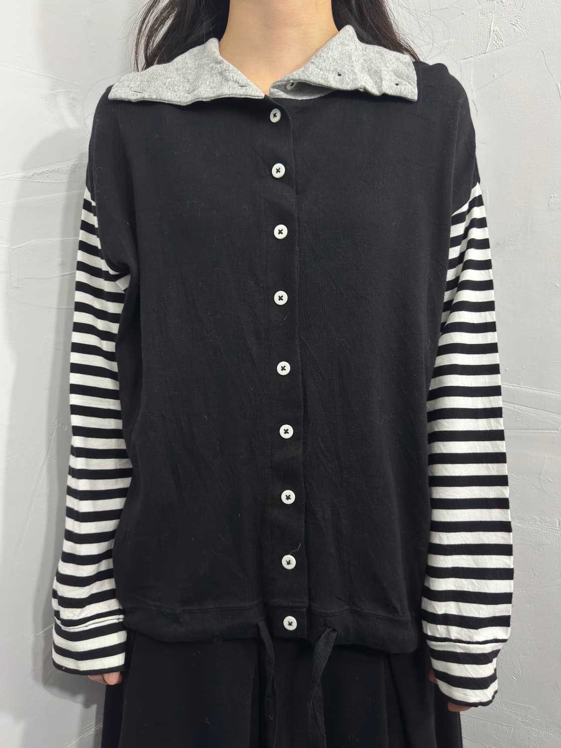 stripe point cardigan 상품이미지1