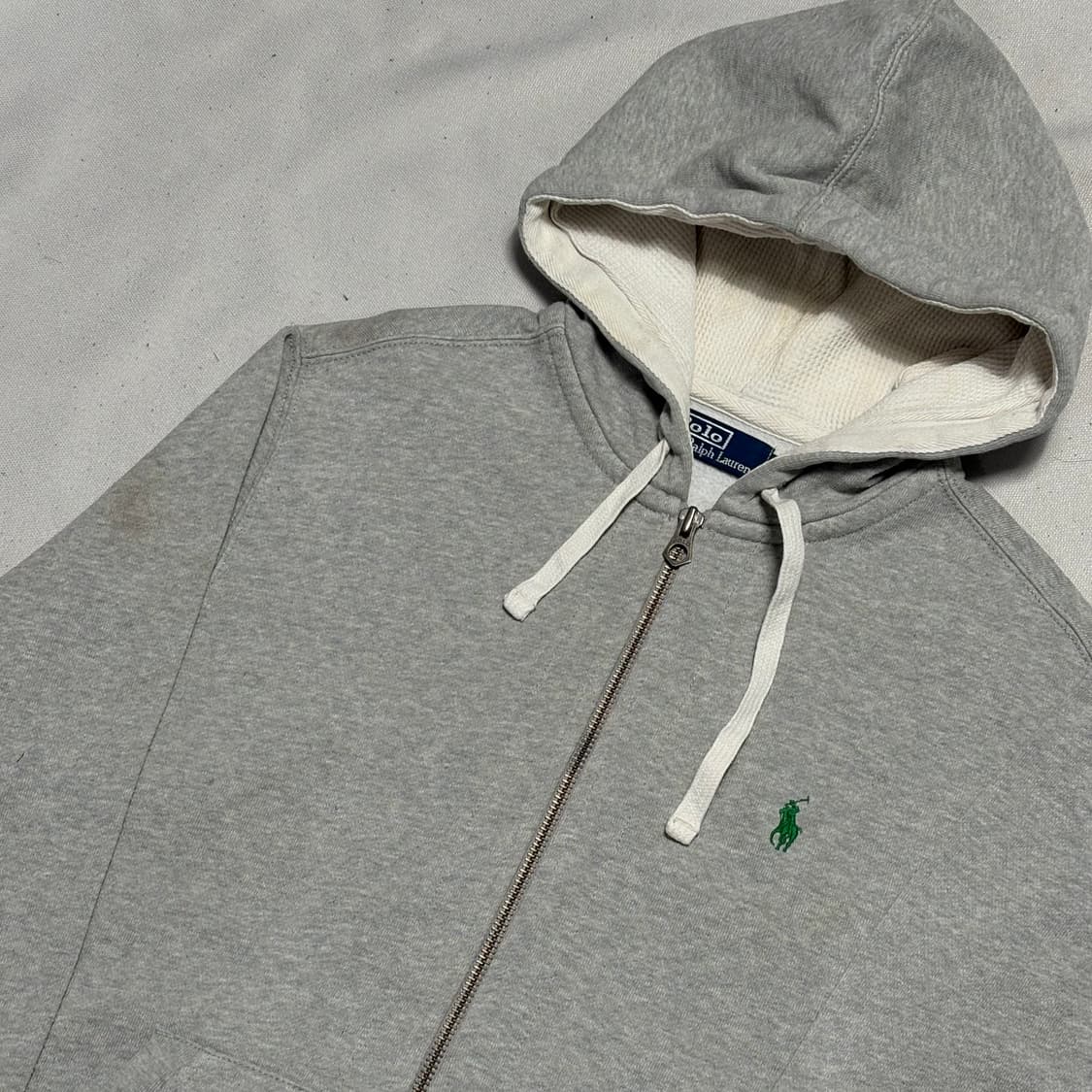L 폴로랄프로렌 그레이 후드집업 상품이미지1