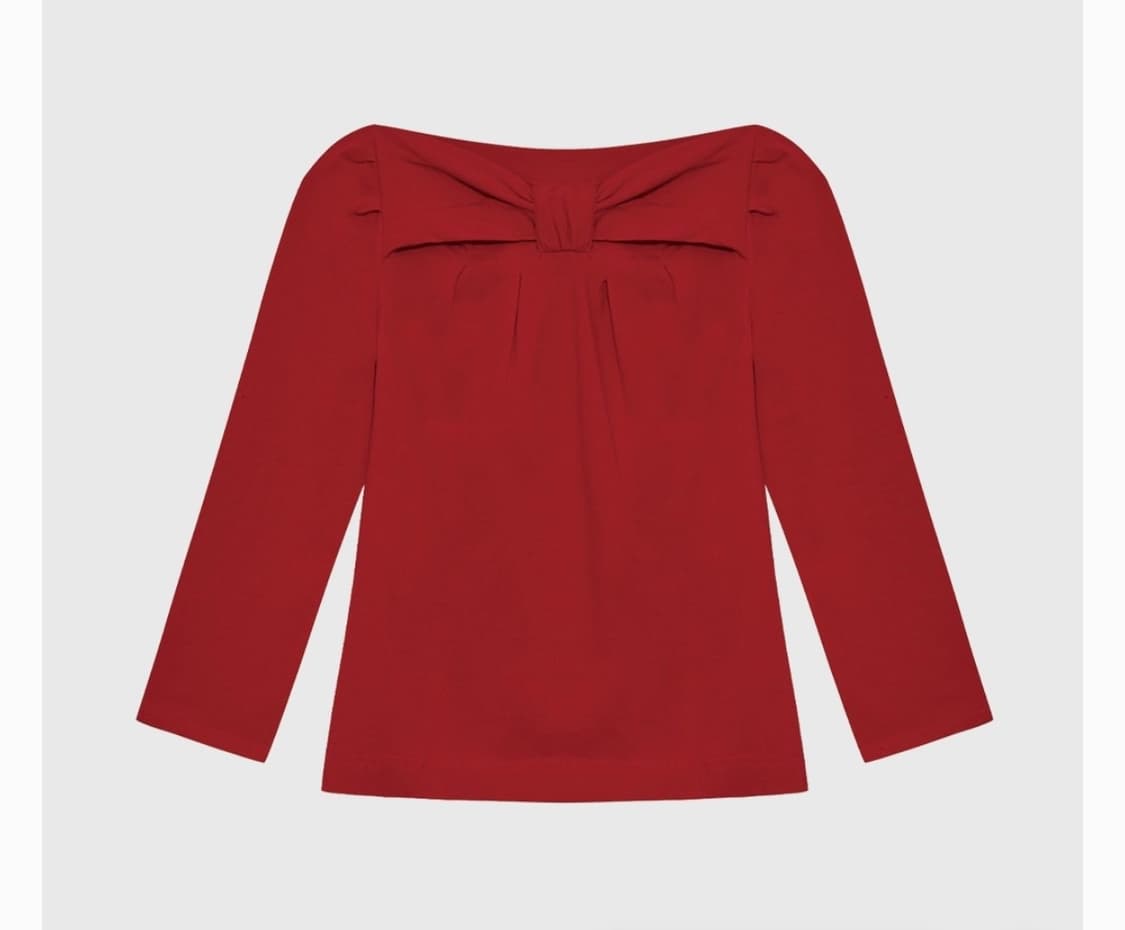 나이트프루티 gift bow sleeve tee 상품이미지1