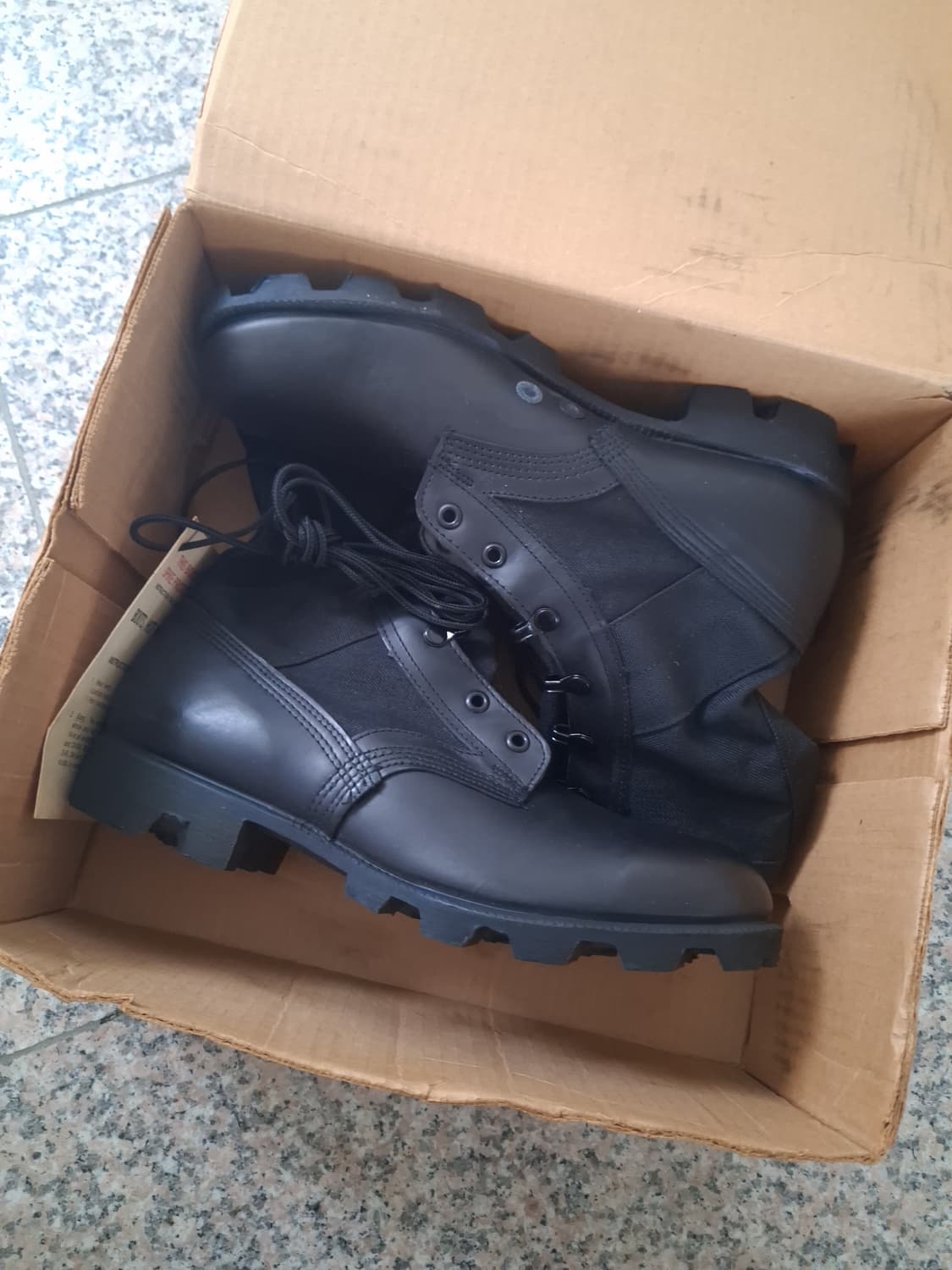 박스새제품 오리지날 90's 미군 지급용 파나마솔 정글 전투화 상품이미지1