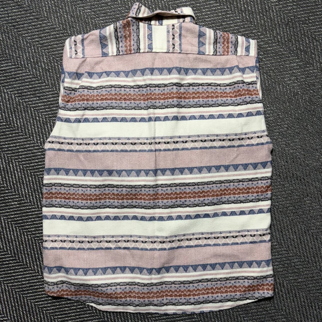 90s 하이랜즈 빈티지 에스닉 플란넬 워크셔츠 상품이미지2