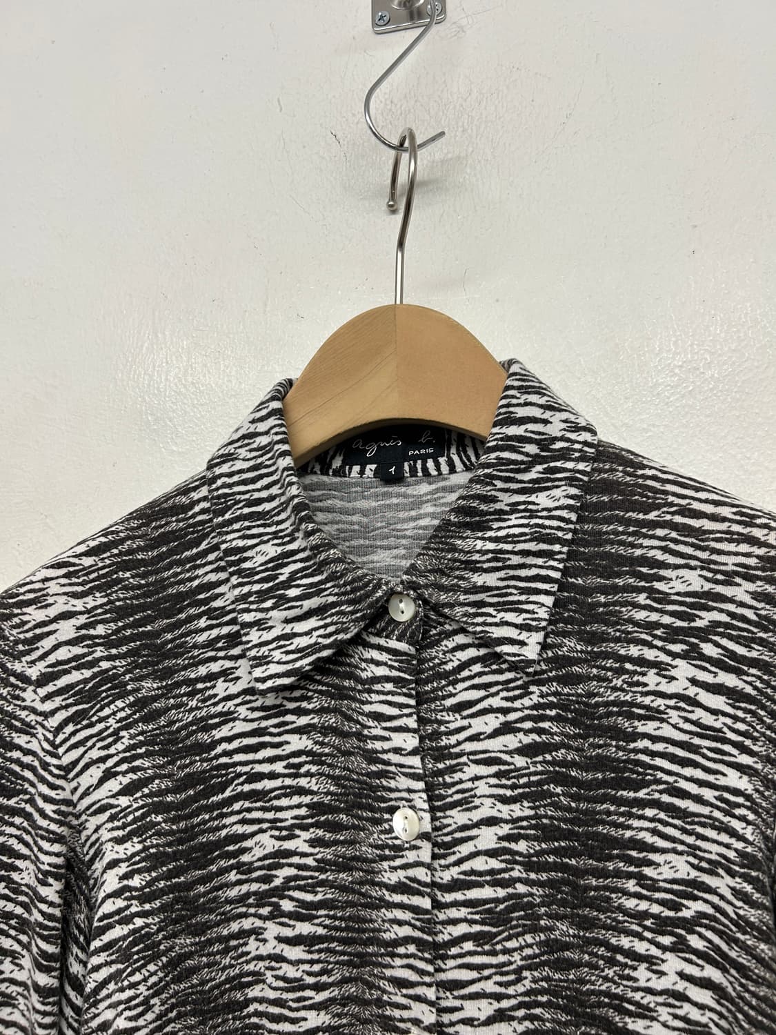 아네스베 호피 지브라 셔츠 상품이미지2