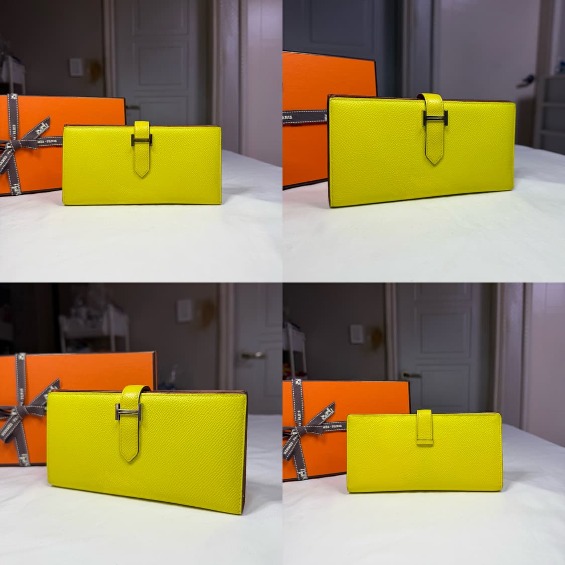 에르메스 베안 수플레 월렛 앱송 카프스킨 장지갑 상품이미지2