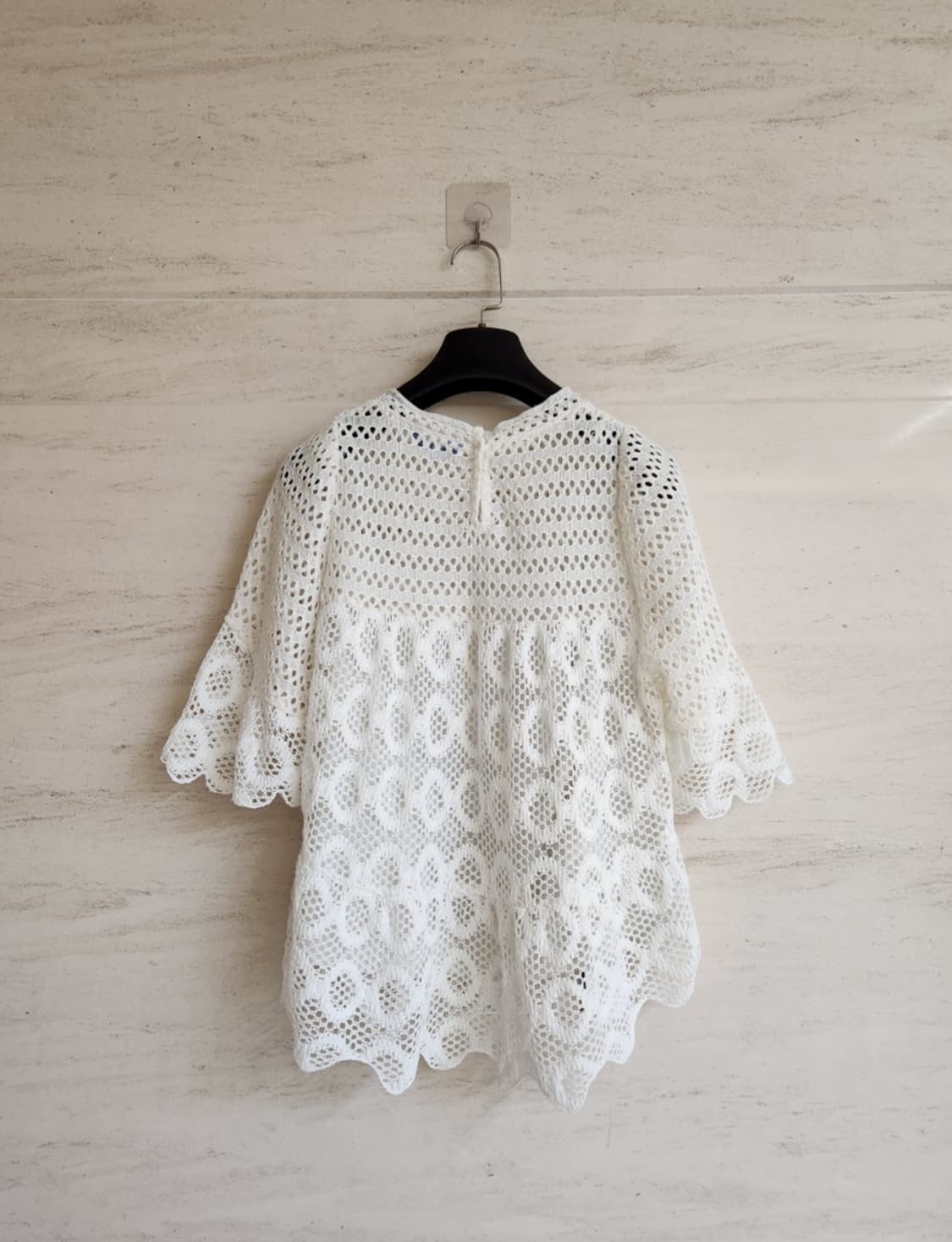 타임 네트 니트 탑 프리사이즈 상품이미지8