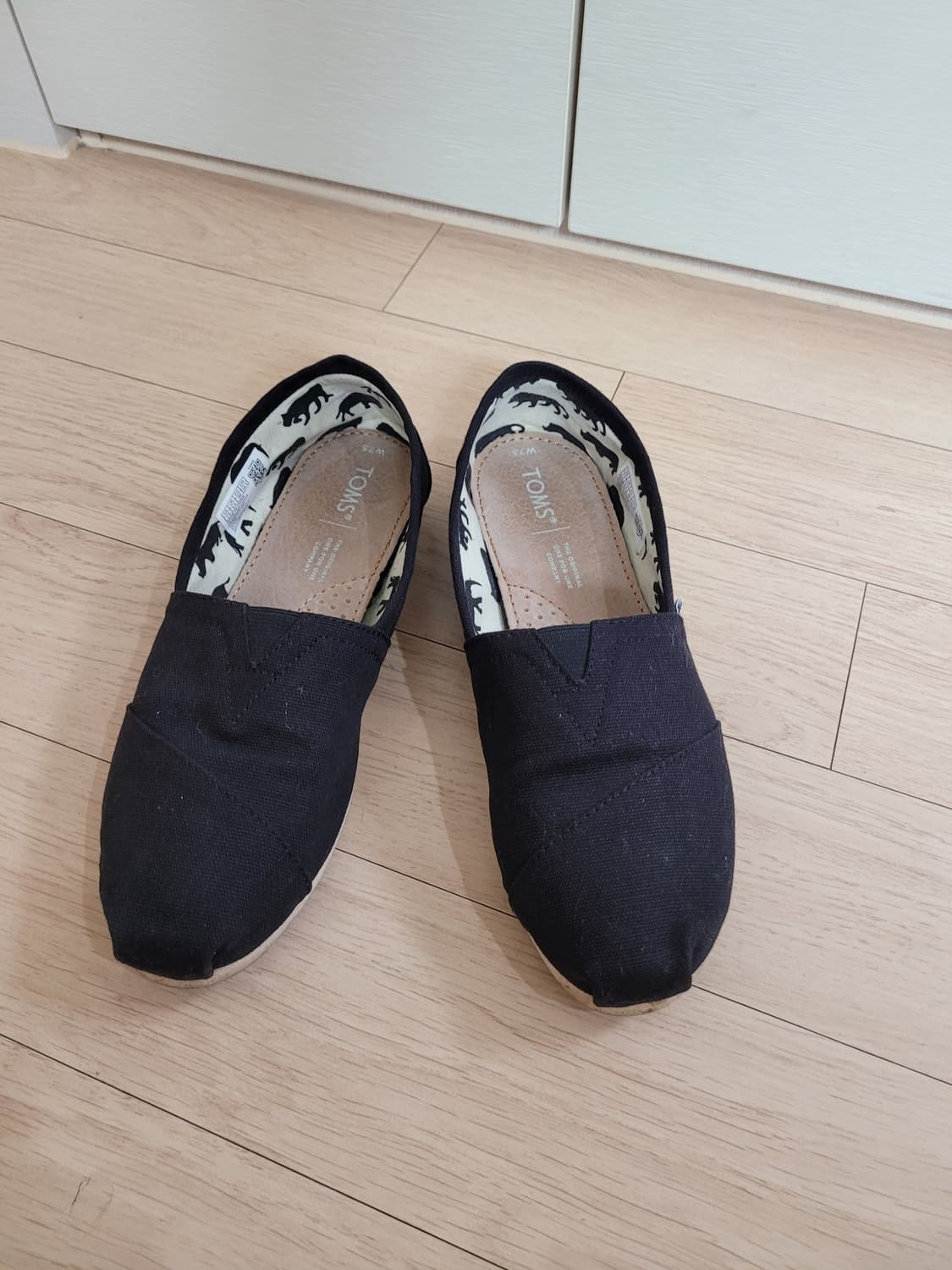탐스 TOMS 알파가타 캔버스 슬립온 245 블랙 상품이미지2