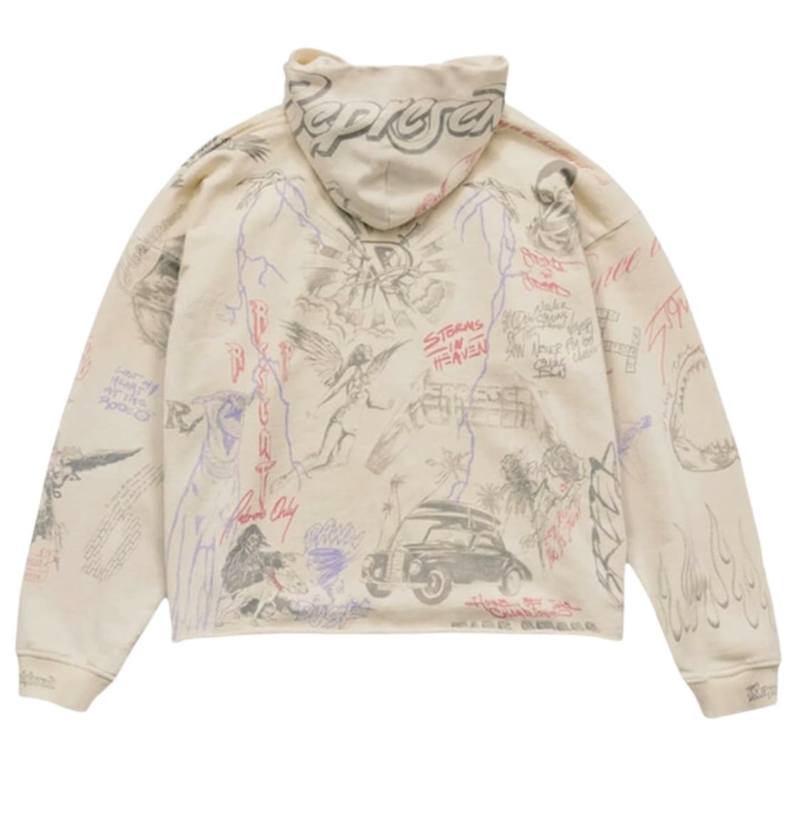 Represent Legacy buttercream hoodie 상품이미지2