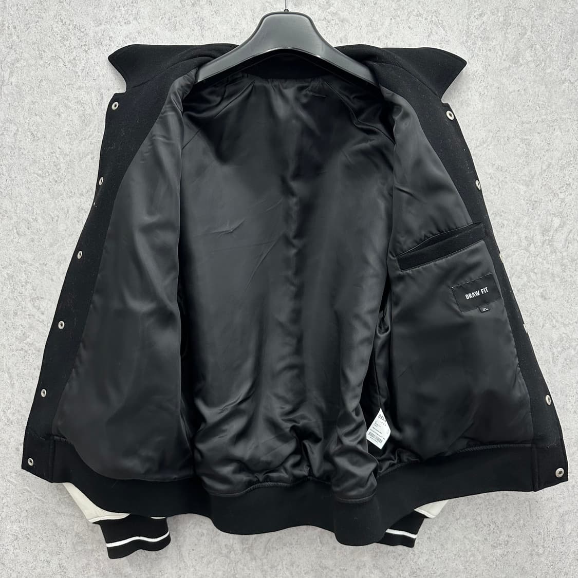 105 드로우핏 남자 울 스타디움 자켓 상품이미지3