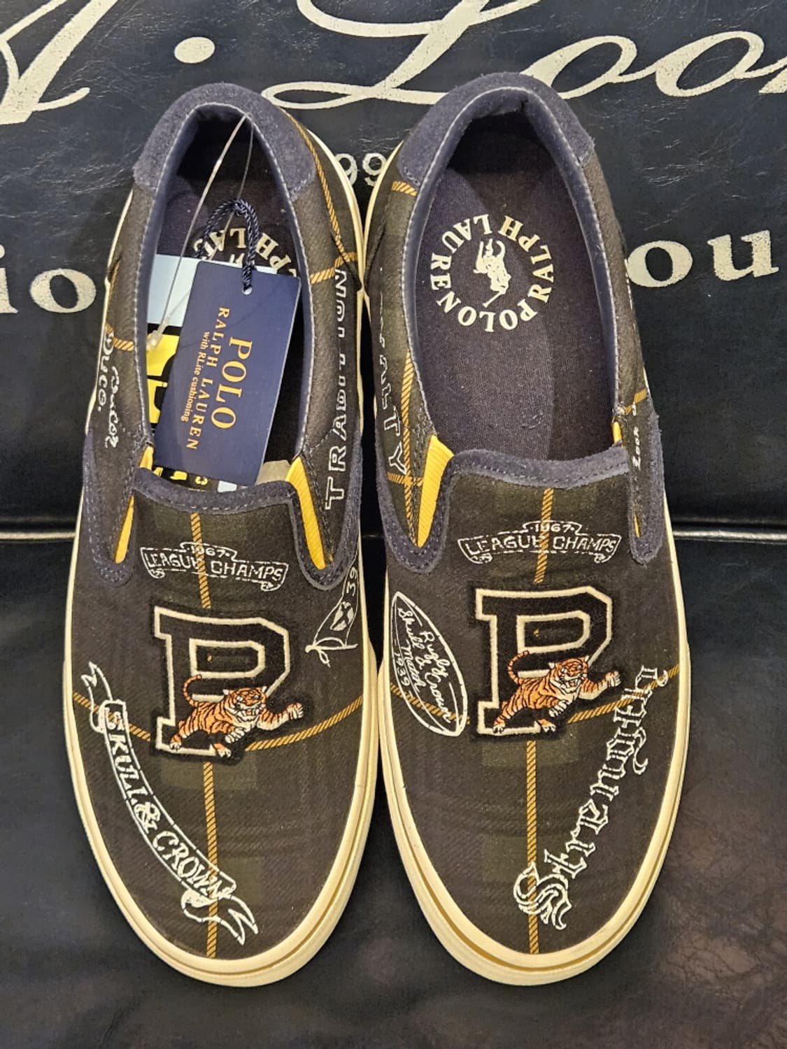 폴로랄프로렌 톰슨III 슬립온 스니커즈 ( 265 MM ) / 10028 상품이미지2