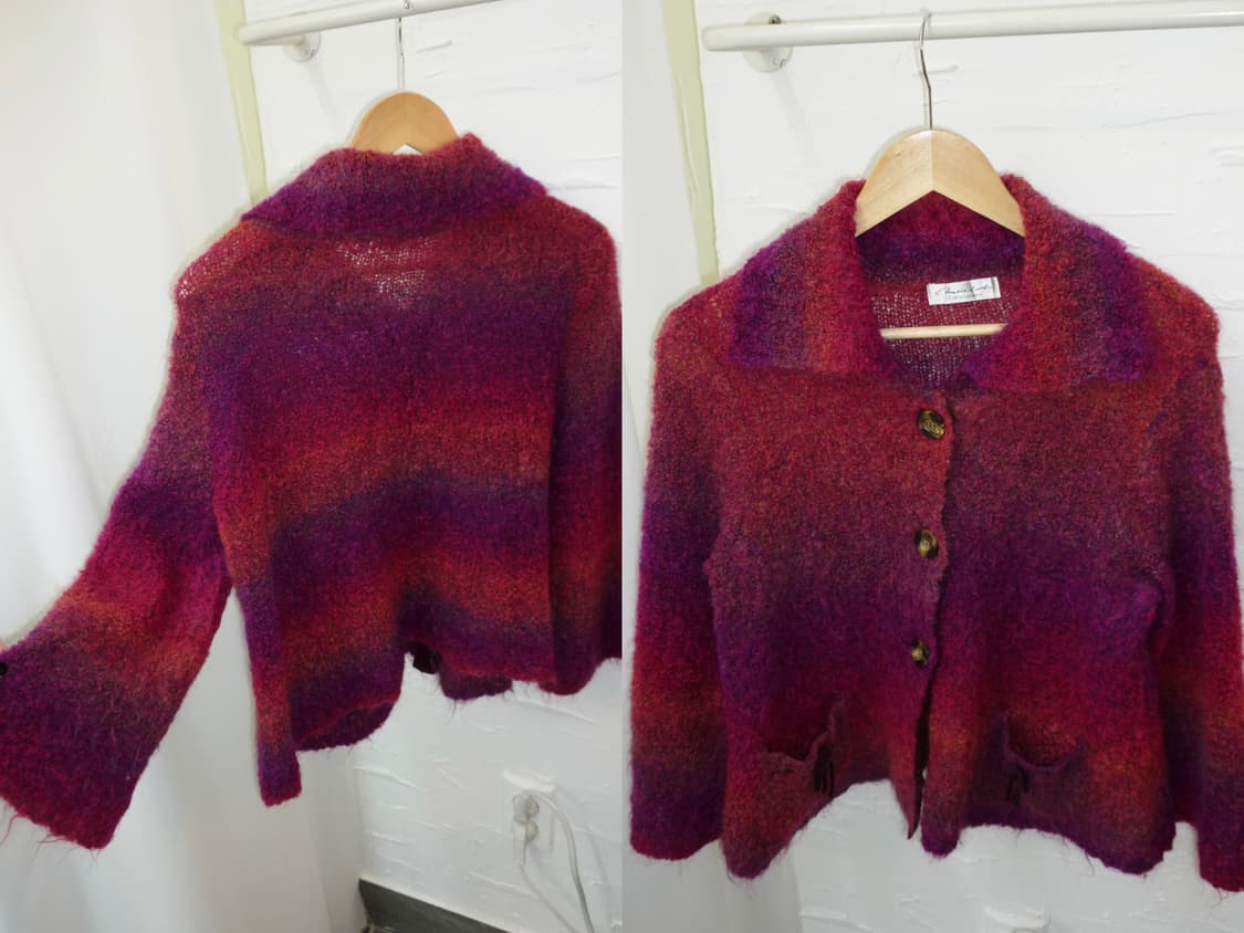 berry ombré cardigan 상품이미지5