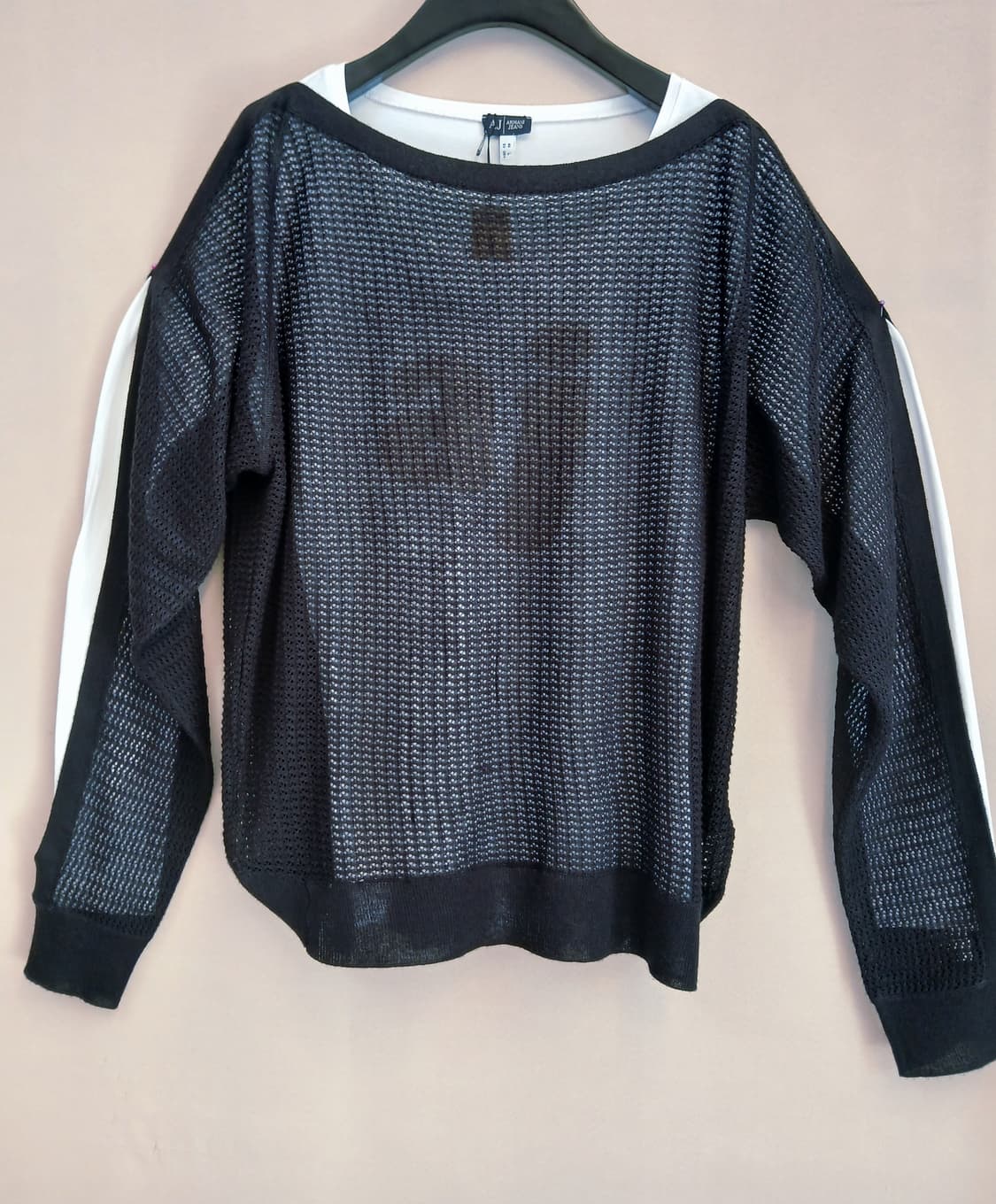 [Loose Fit] AllSaints ELLE 메쉬 오픈 숄더 니트 ( 상품이미지6