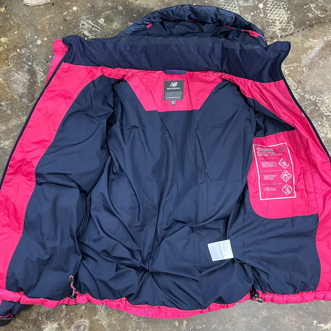 55) 뉴발란스 덕다운 패딩점퍼 오리털 패딩 상품이미지4