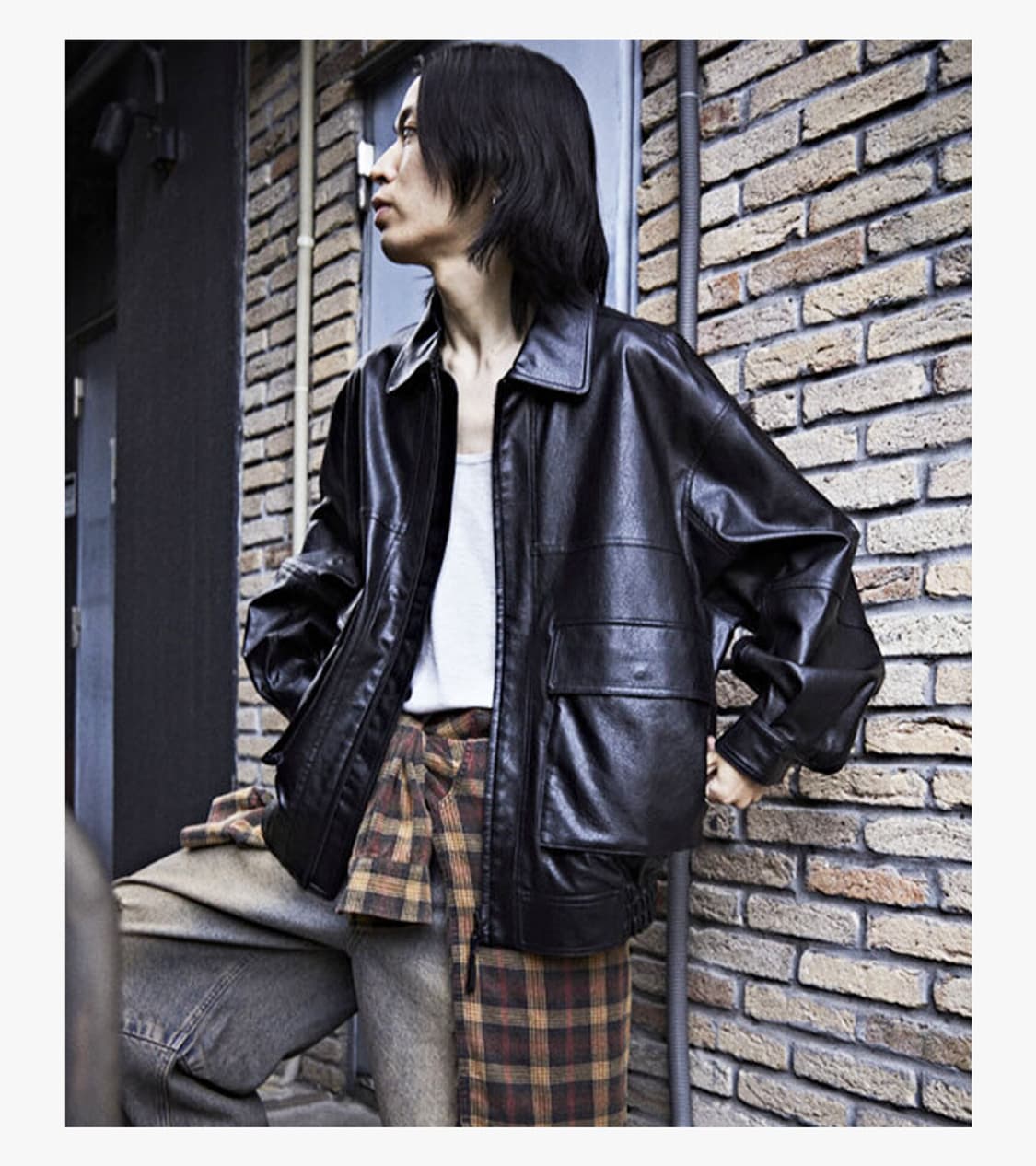 FREAK’S STORE - LEATHER BLOUSON 상품이미지4