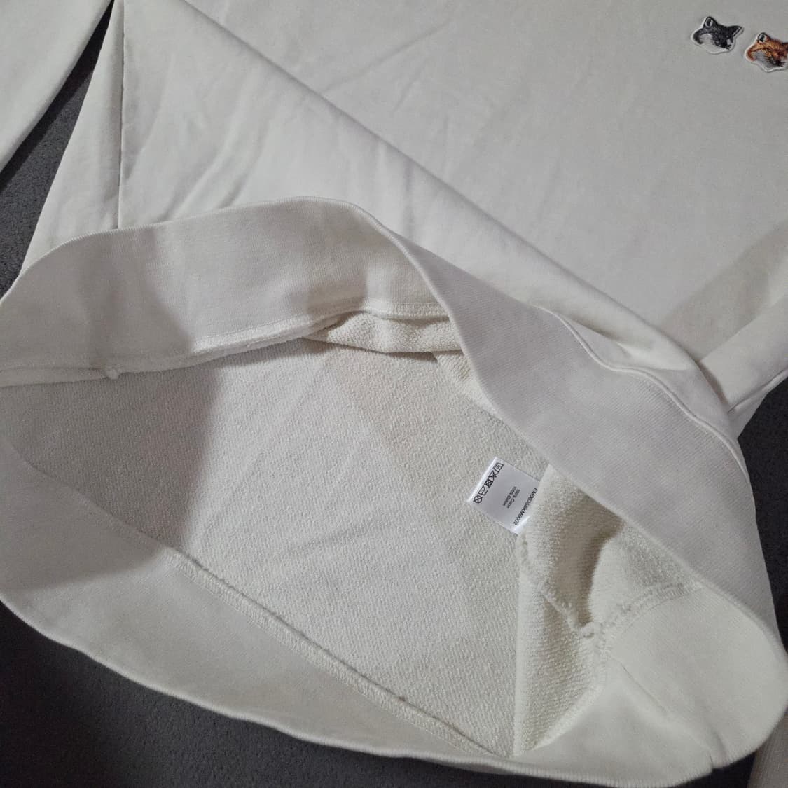 메종키츠네 더블폭스 맨투맨 XXL 상품이미지9