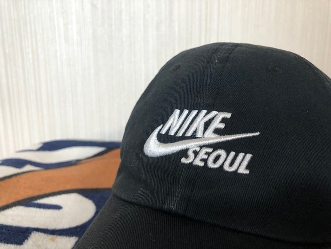 (2) 나이키서울(SEOUL) 한정모자/볼캡/태극기패치/블랙 상품이미지5