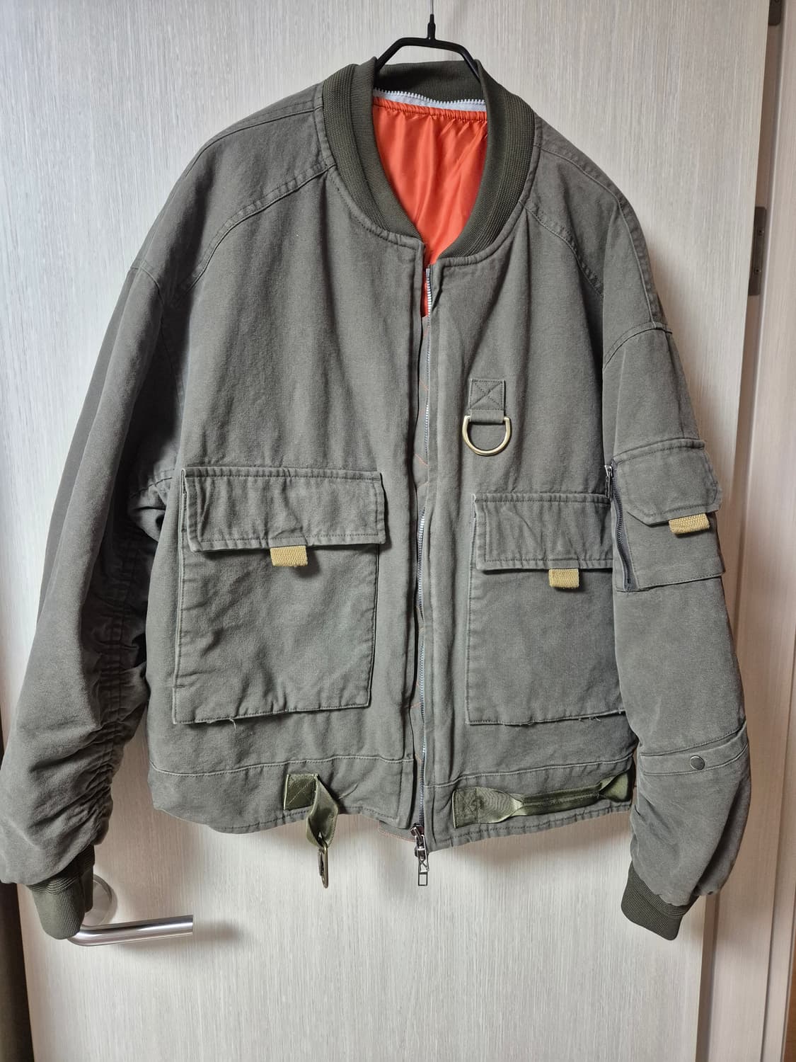 디앤에스알   dnsr  데저트 밀리터리 점퍼 패딩야상 ma1 상품이미지4