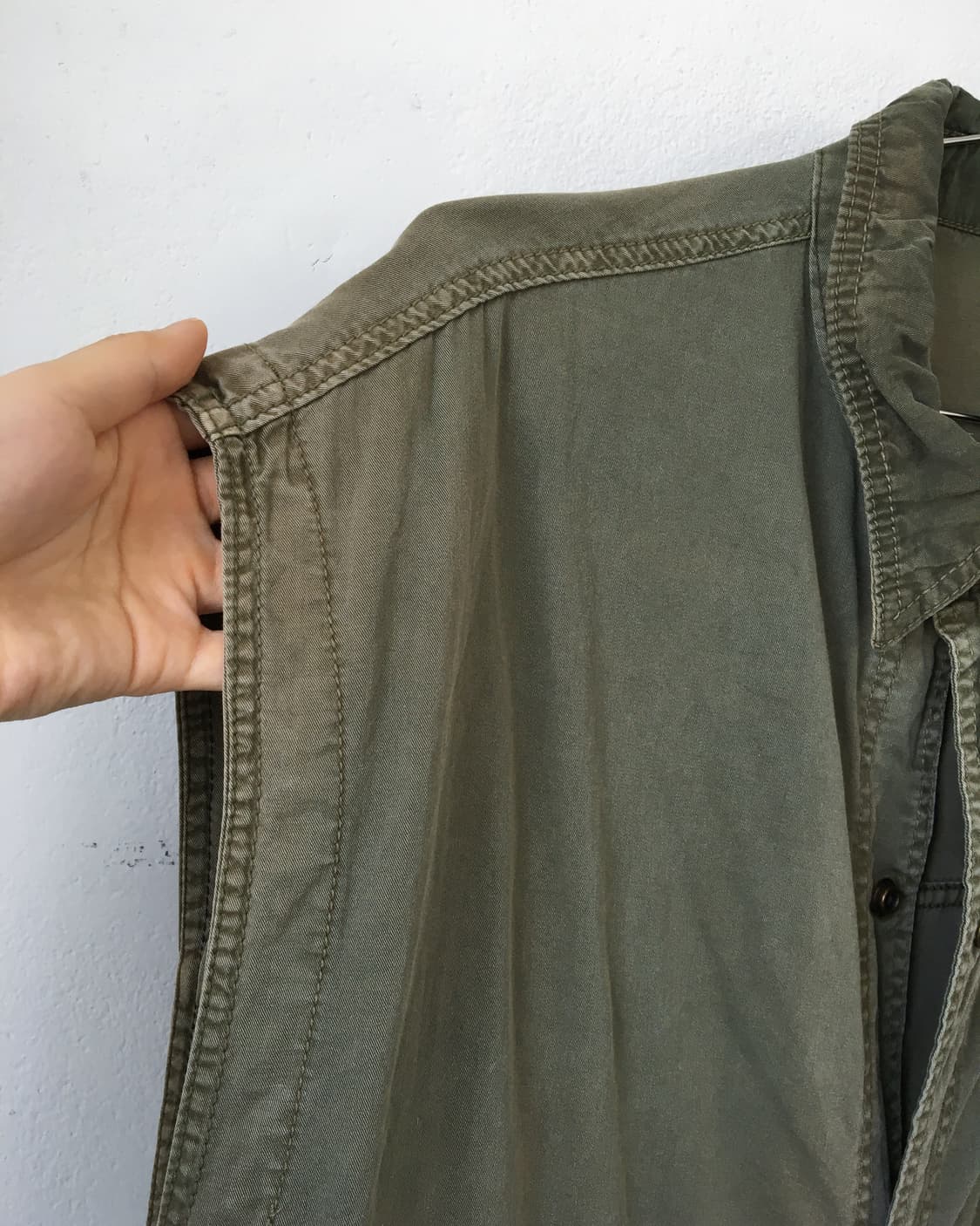 Khaki vest 상품이미지3