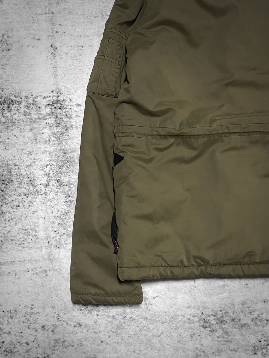 (x-girl) y2k fur hood military jacket  상품이미지8