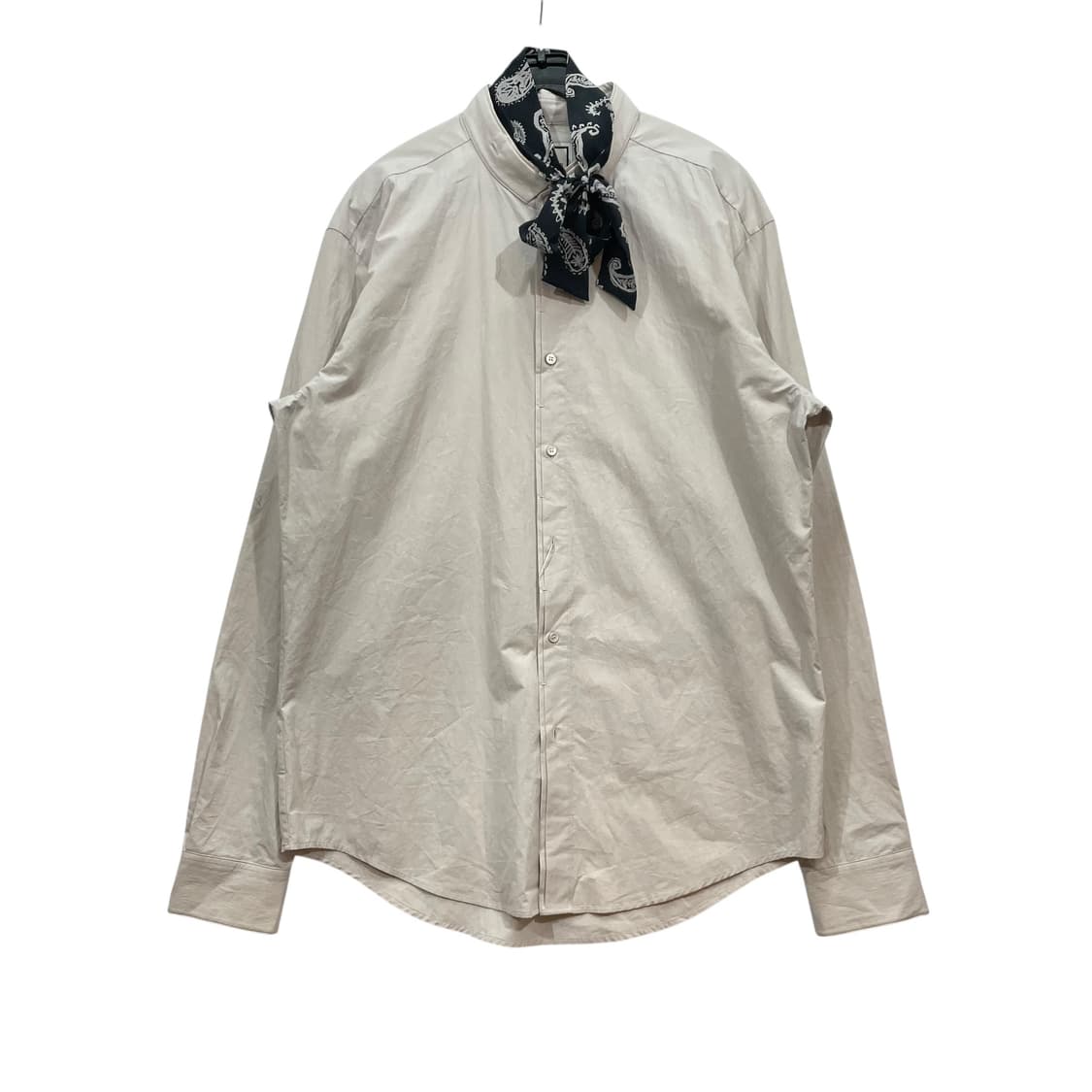 Wooyoungmi Scarf Layered Minimal Shirt 상품이미지1