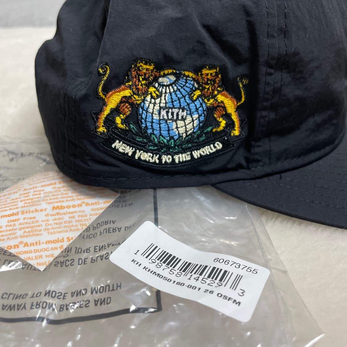 키스 x 뉴에라 뉴욕 메츠 나일론 블랙 상품이미지3