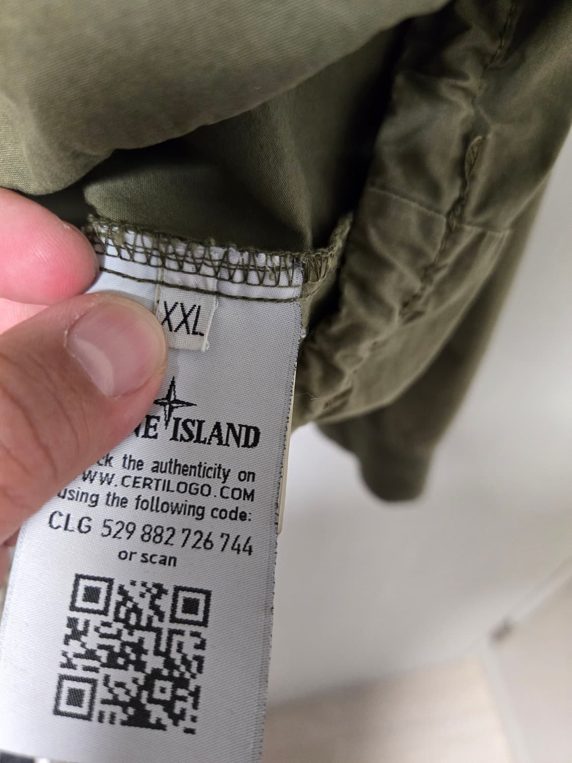 (2XL)스톤아일랜드 19FW 올드이펙트 아노락 (박서준 아노락) 상품이미지3