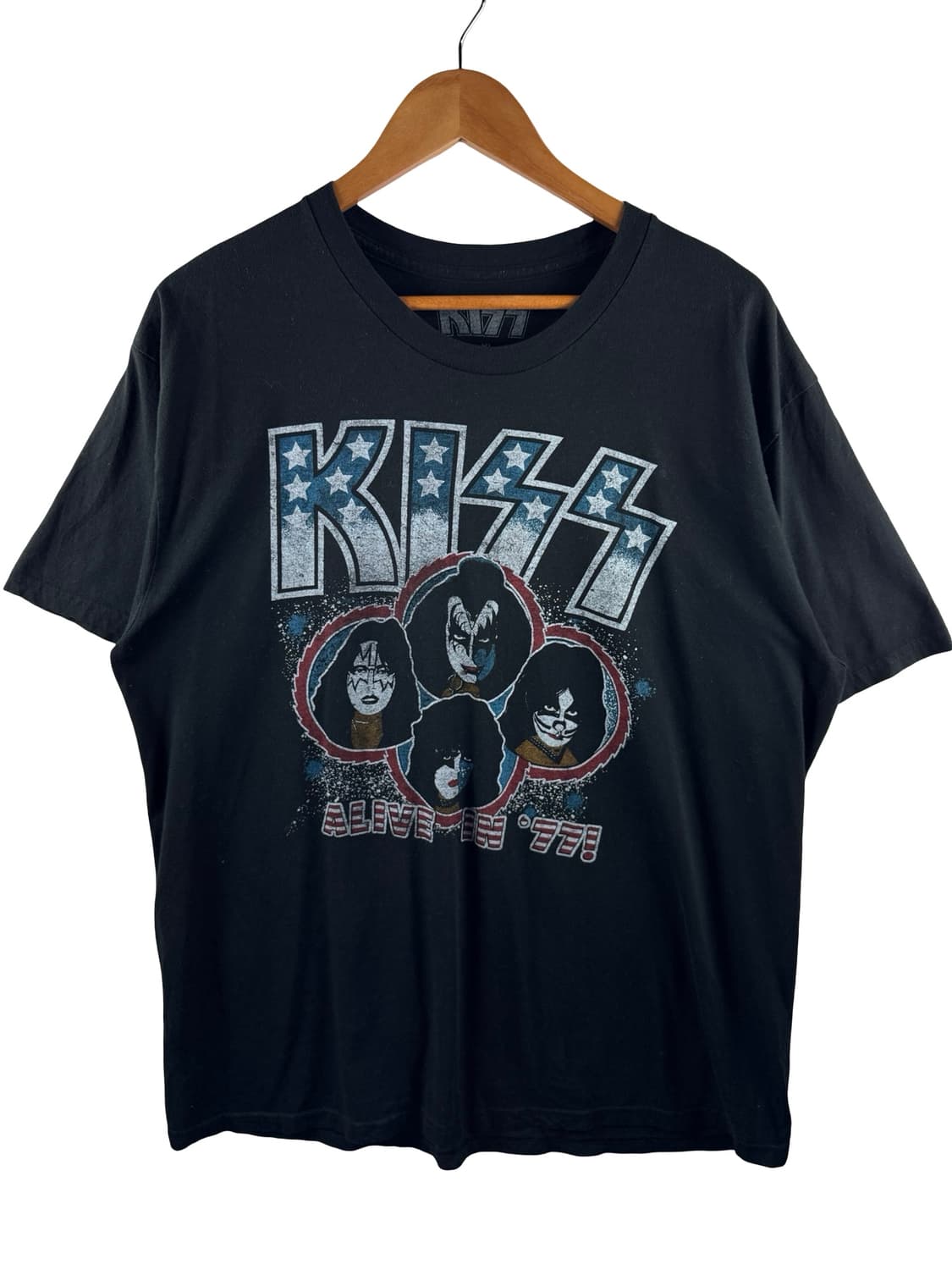 KISS Alive In 77 투어 그래픽 티셔츠3771 상품이미지1