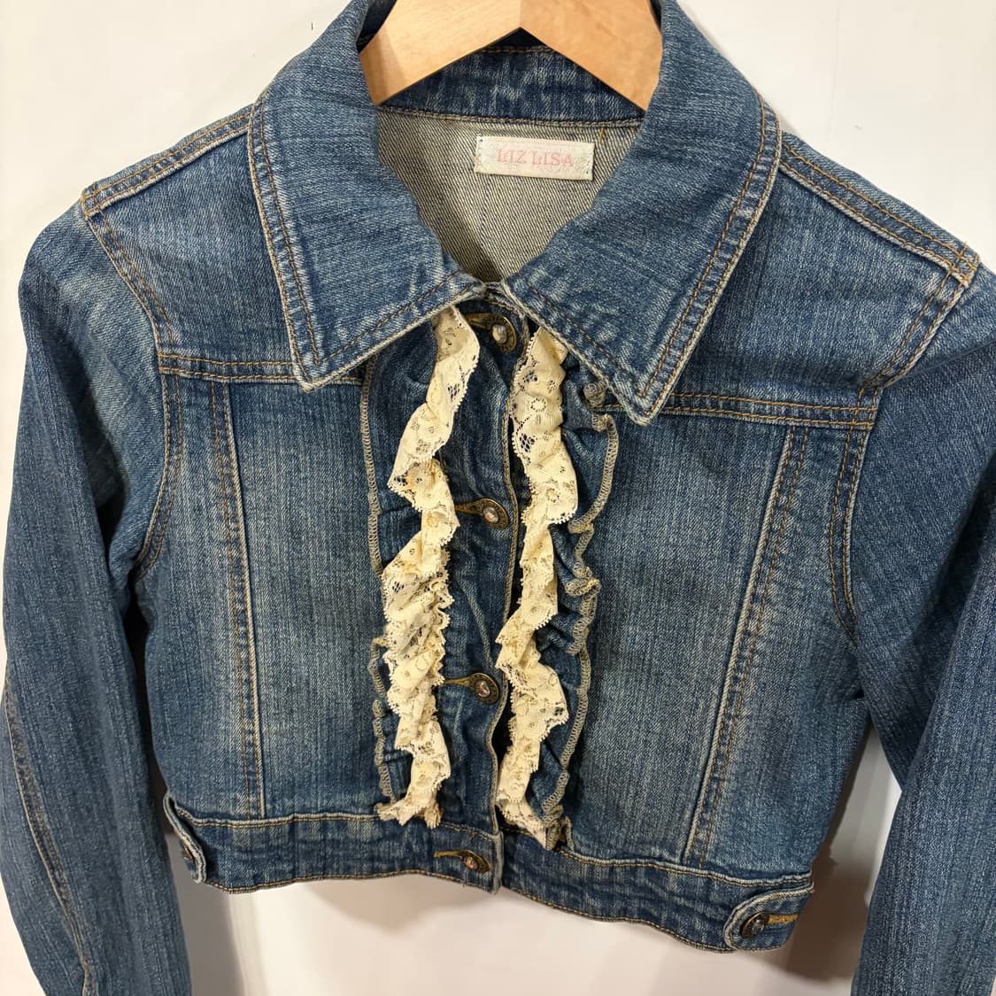 리즈리사 레이스 숏청자켓 상품이미지2