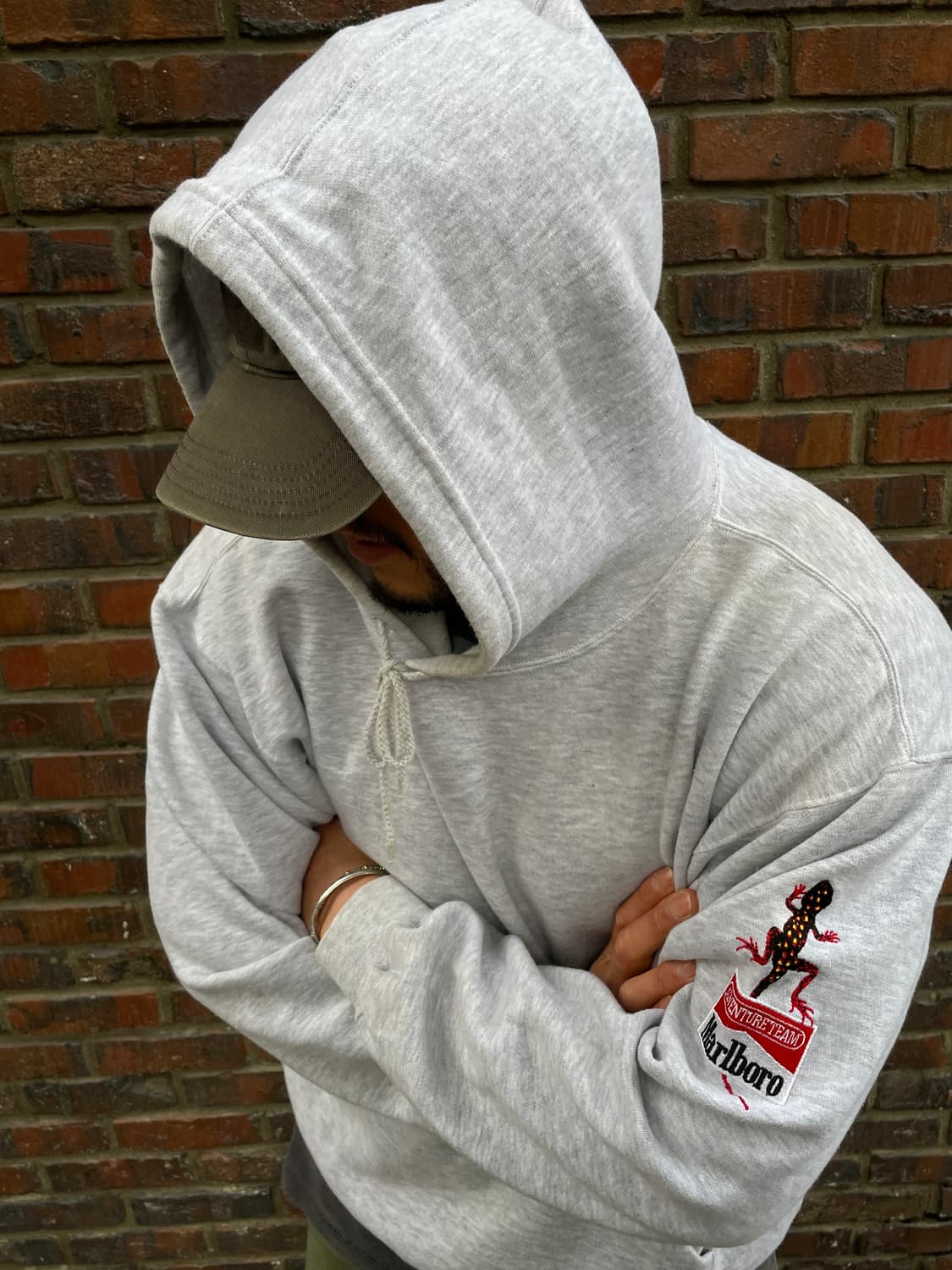 90s Marlboro Gecko Lizard Hoodie 상품이미지2