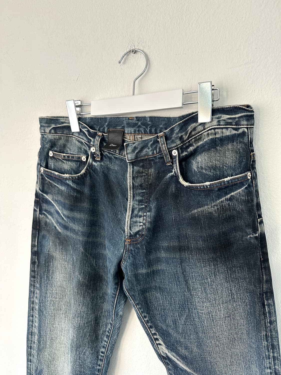 디올 옴므 10AW Fuel to Fire 더티 워싱진 상품이미지5