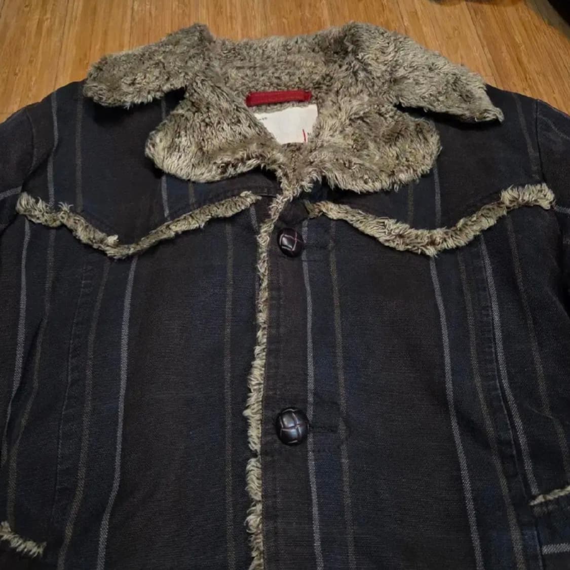 JPN 00s 리바이스 레드룹 웨스턴 쉐르파 코튼 자켓 (M) 상품이미지2