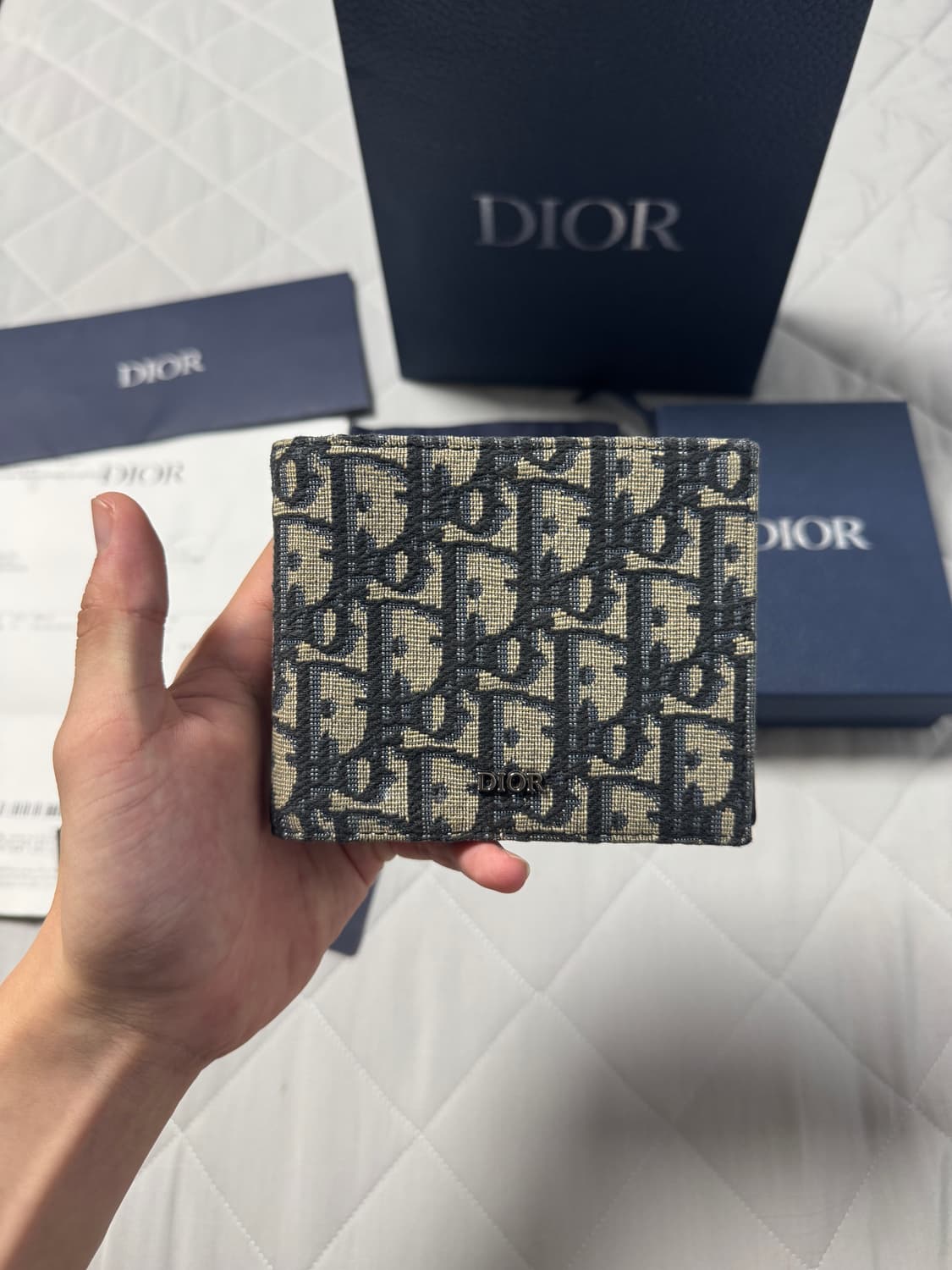 디올 오블리크 반지갑 상품이미지2