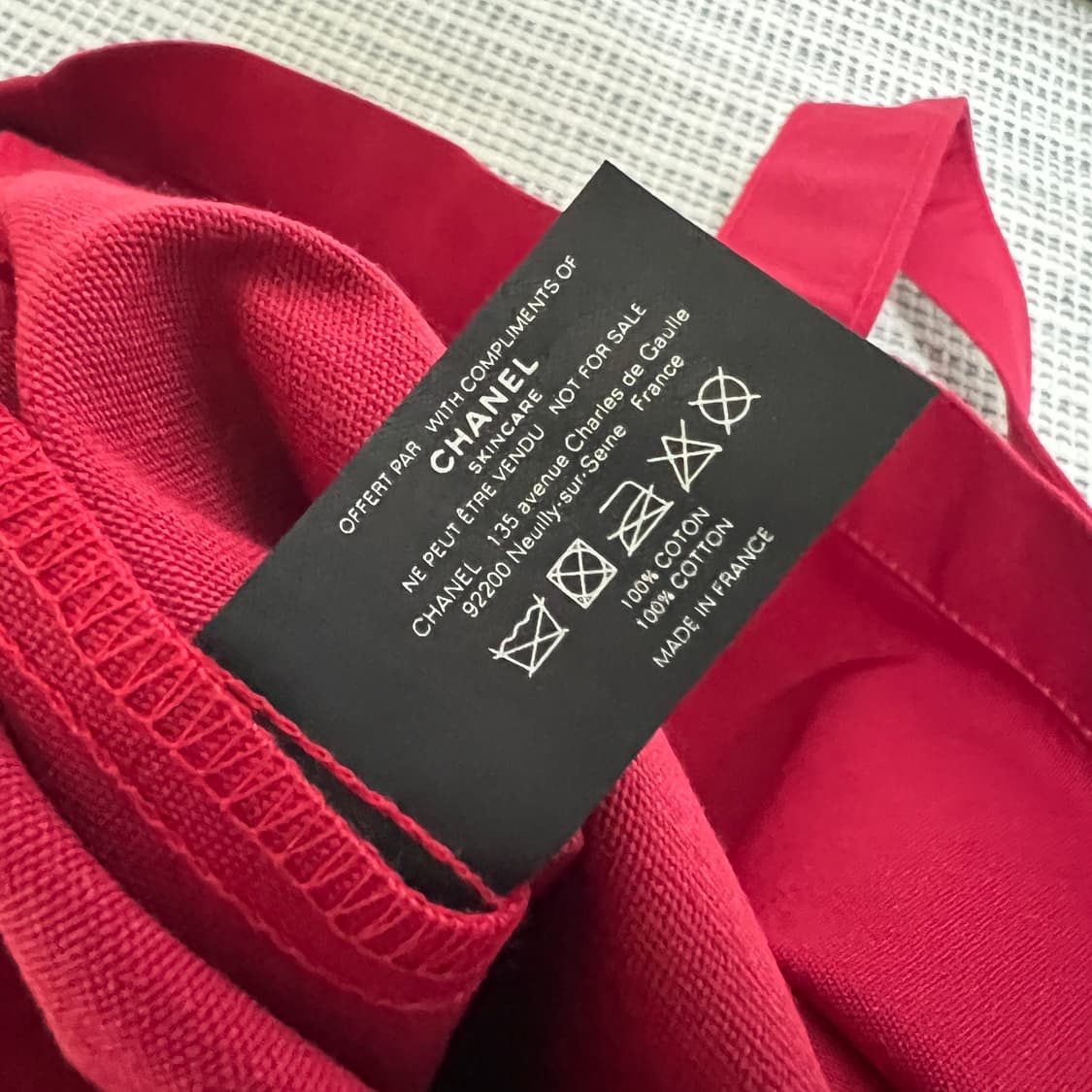 샤넬 뷰티 캔버스 토트백 상품이미지4