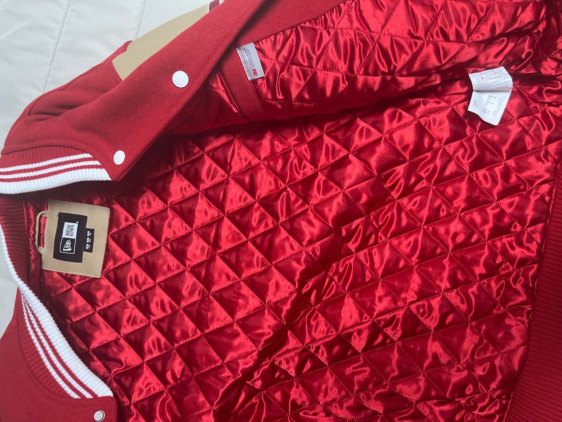 뉴에라 엑스라지 레이커스 바시티 자켓 XL 상품이미지6